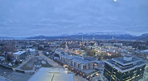 Kelowna weather: Cloudy, dry, low of -2ºC